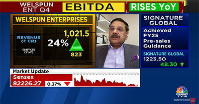 Mr. Sandeep Garg in conversation with CNBC TV18 on Q4 & FY25 financial performance and business outlook